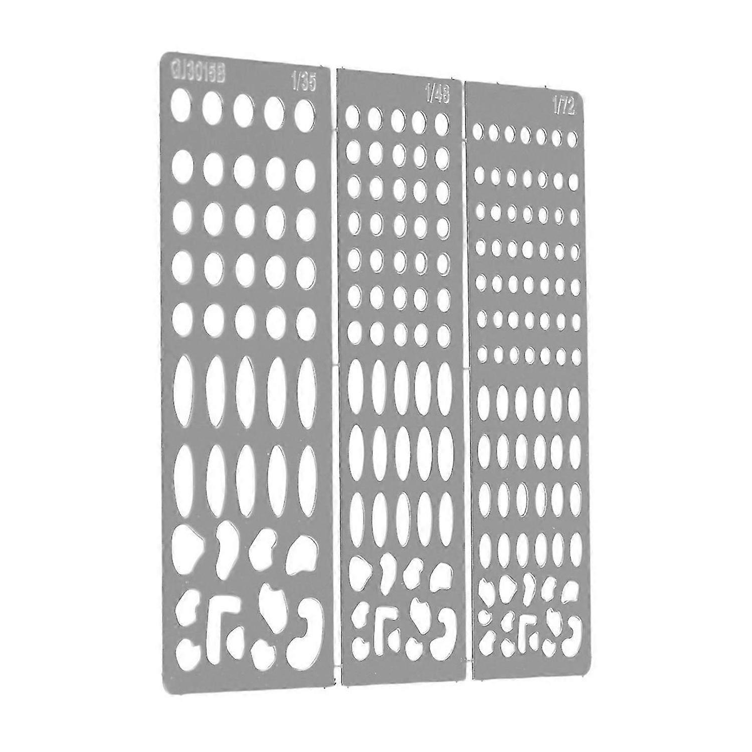 Scale Static Grass Planting Template Tool for Electrostatic Flock Applicator Scene Sand Table