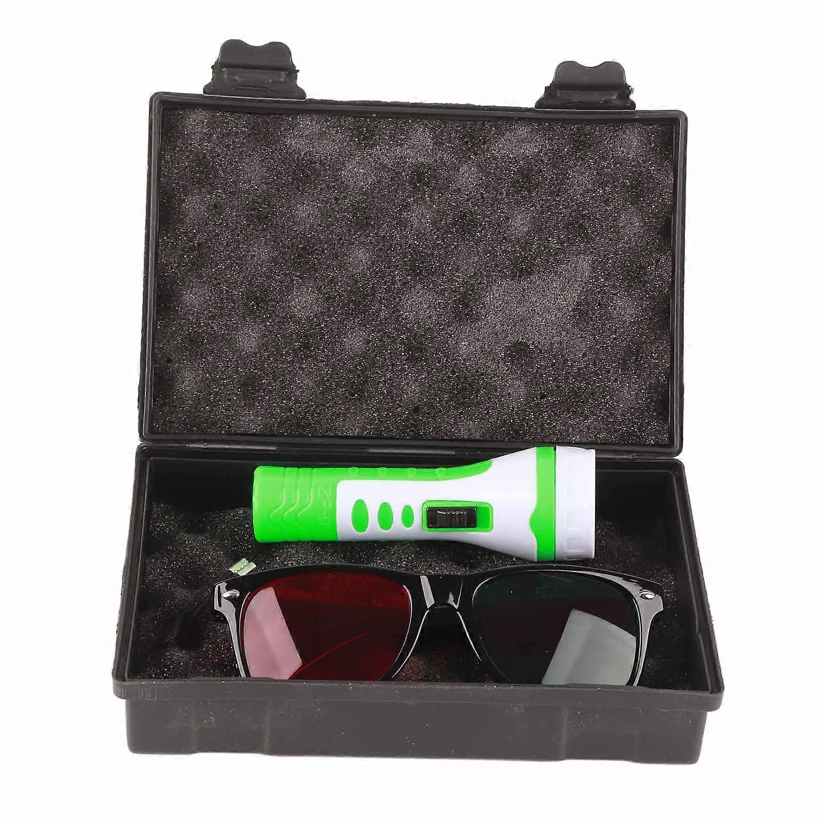 Lampe de test portable Worth Four Light, rouge, vert, filtrage complet, évite les déviations, 1 200 mAh, 4 points