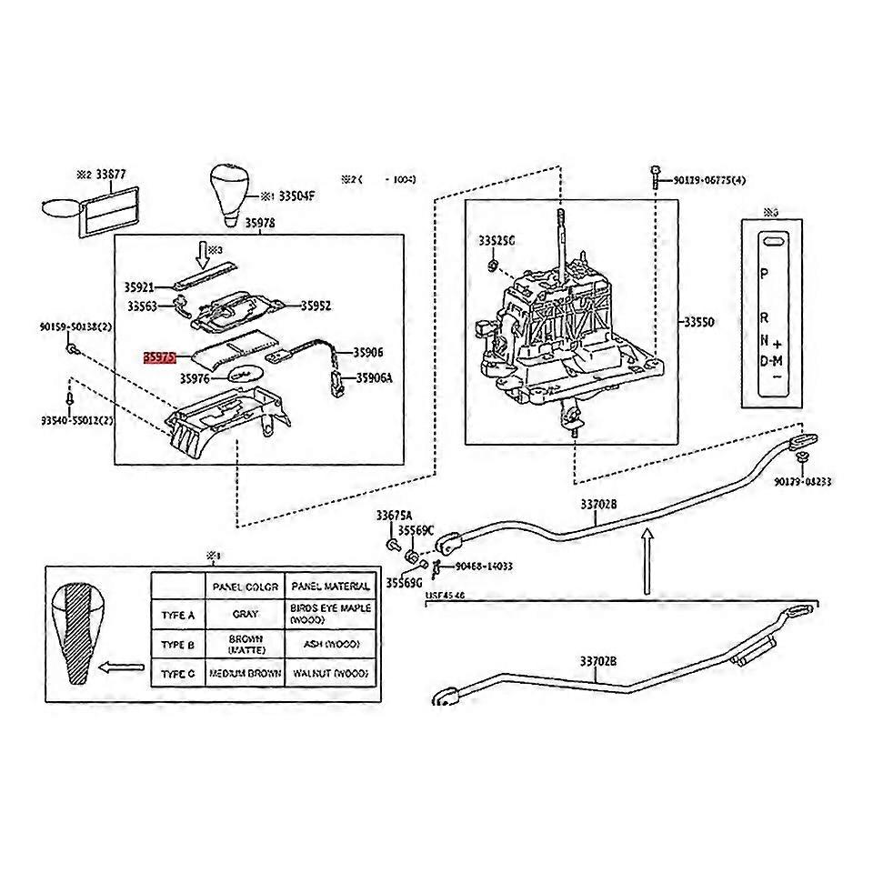 For Shifter Slider Lever Panel Indicator Gear Dust Cover