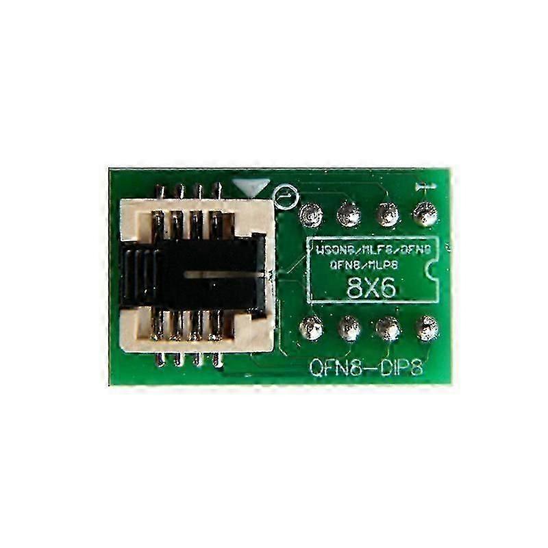 Universal IC Chip Programmer Socket - Converts QFN8/WSON8/MLF8/MLP8/DFN8 to DIP8 for 6x8mm Chips