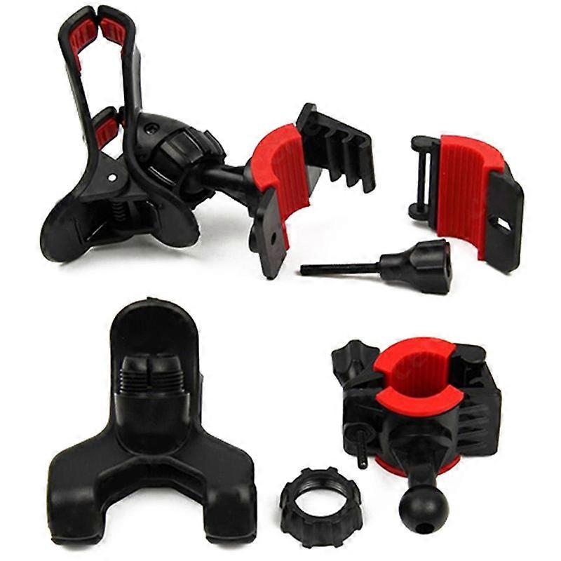 2 x Universal Motorcycle MTB Bicycle Handlebar Bike Mount Holder for Cell Phone GPS