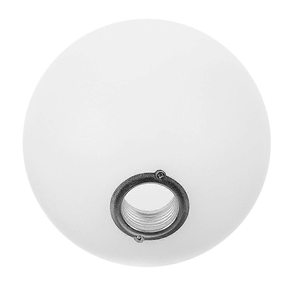 White Acrylic Globe Lamp Shade Replacement for Wall Lamp 2Pcs Set