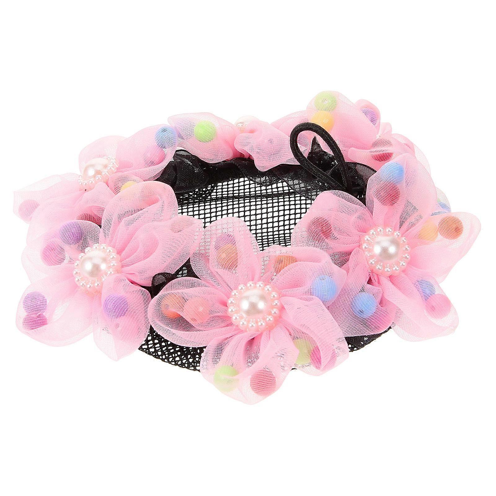 Ballet Bun Hair Net 5Pcs Bun Fixing Hair Accessories For Girls Lightweight And Elastic For Special Occasions