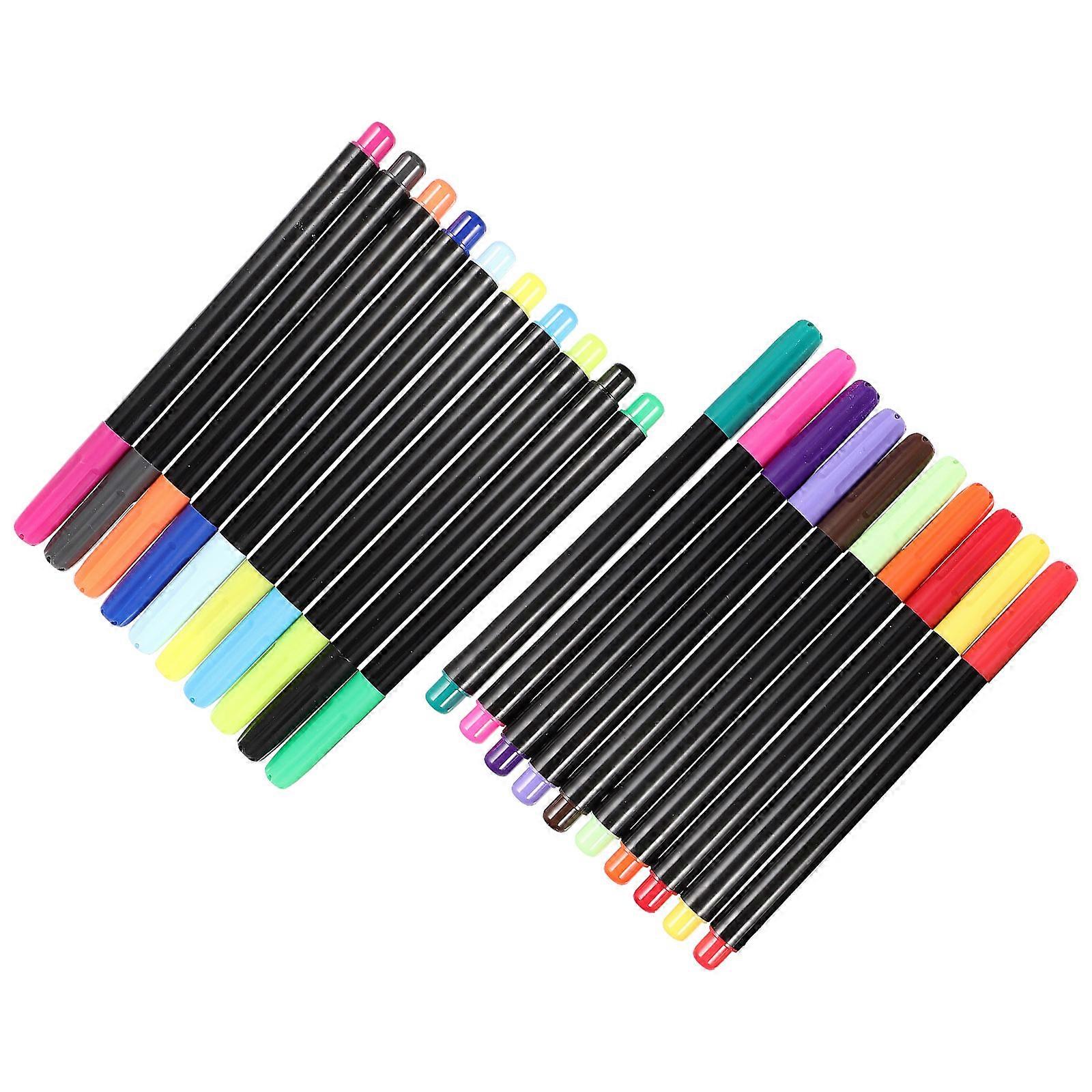 Multi-Function Fabric Pen Fabric Marker for Painting 80Pcs Assorted Colors