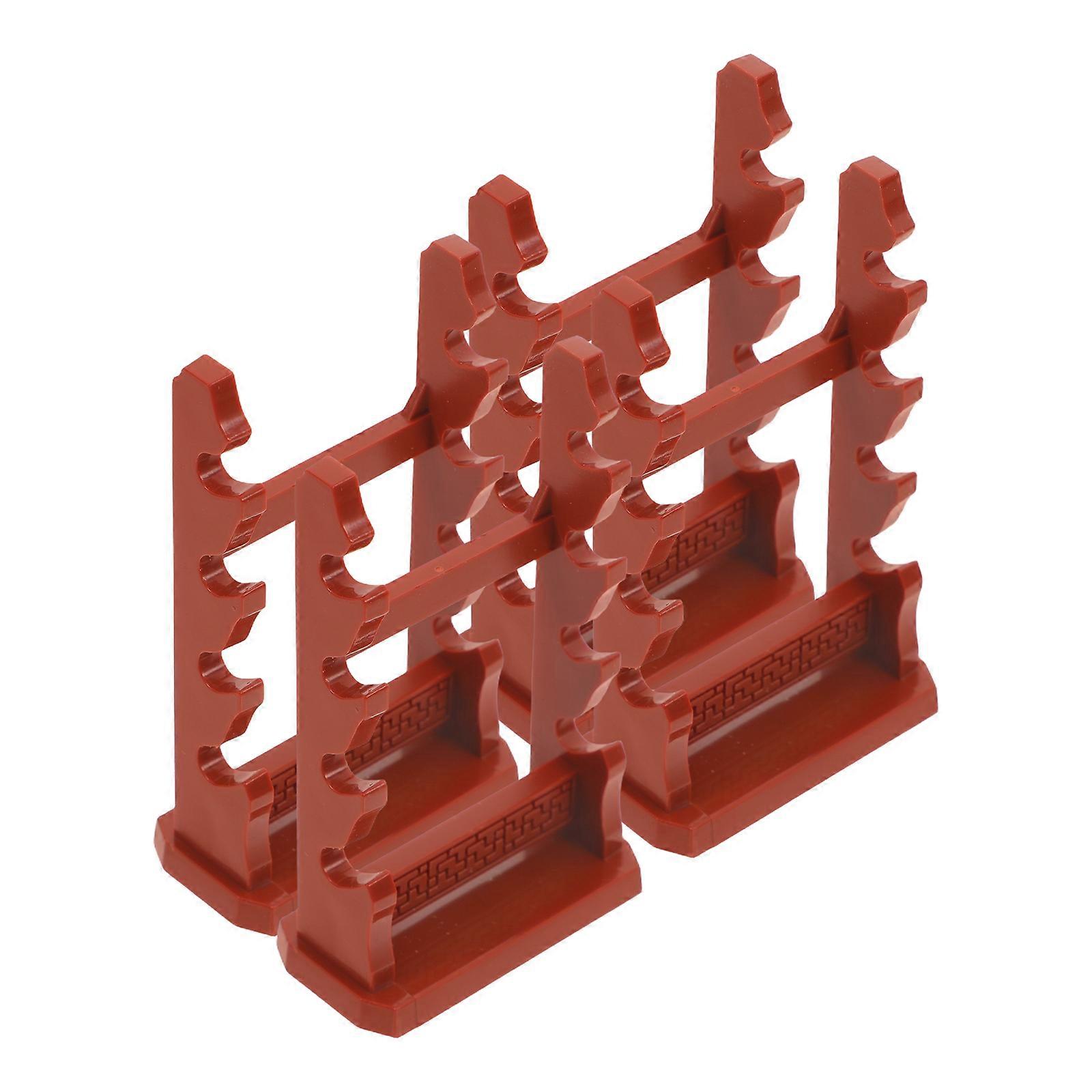 Miniature Display Shelf Sword Racks for Organizing 12Pcs Collectible Models