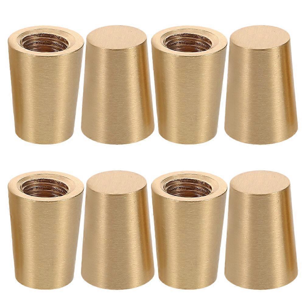 Skåpsben Mässing för Hemmabruk Konformade 40 St