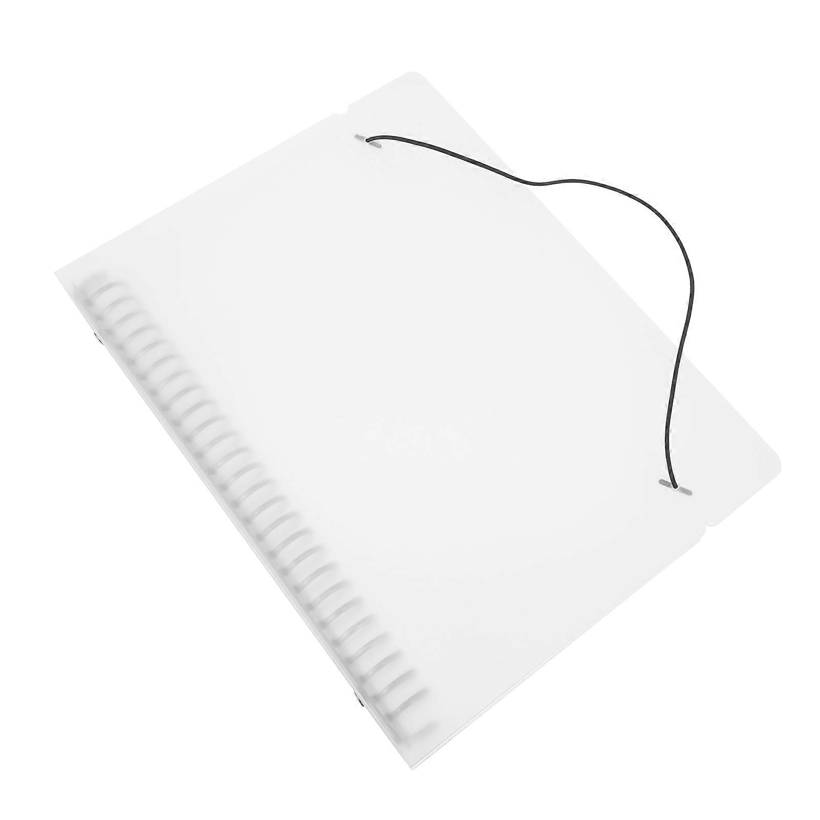 Binder Cover Shell for Protecting Use 2Pcs Loose Leaf Refillable Notebook Binder