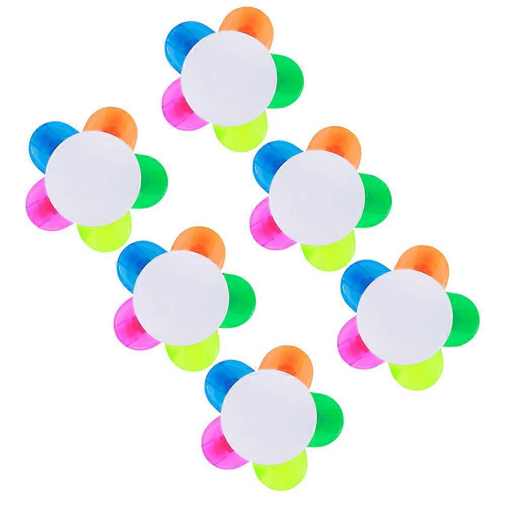 Highlighter Pens Petal-Shaped Fluorescent Pens for Writing 24Pcs Set