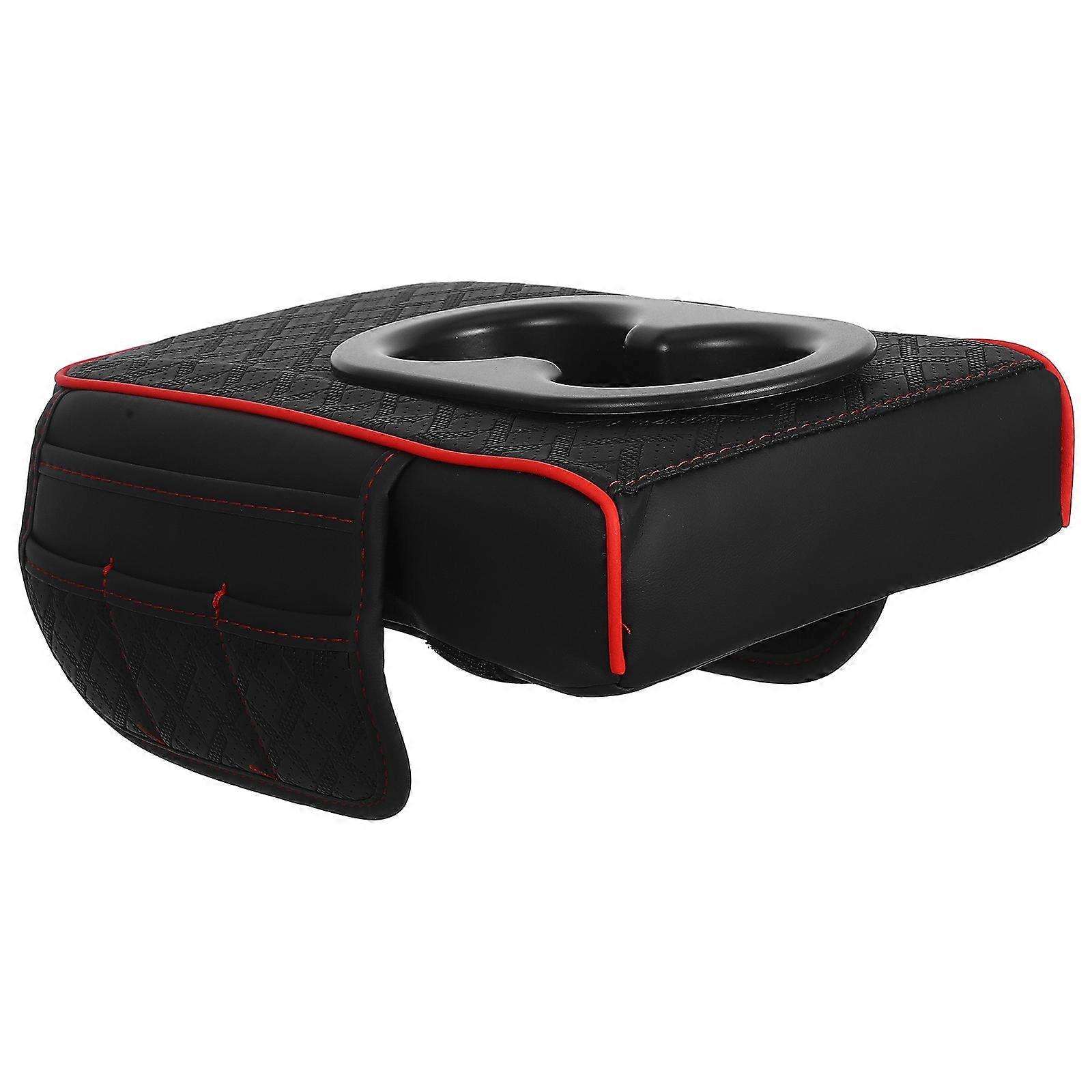 Multifunctional Armrest Box with Cup Holder for Vehicles 2Pcs Car Accessories