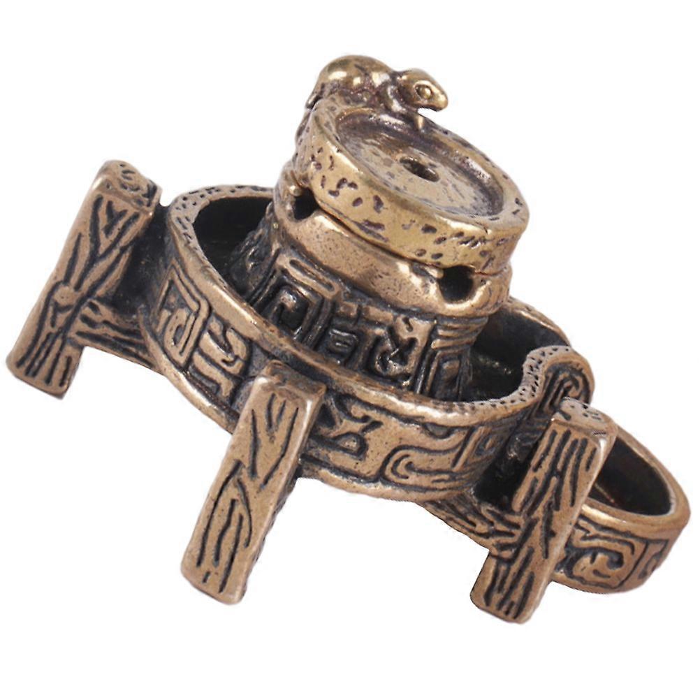 Desktop Censer Decor Backflow Incense Burner Stone Mill 5Pcs Pack