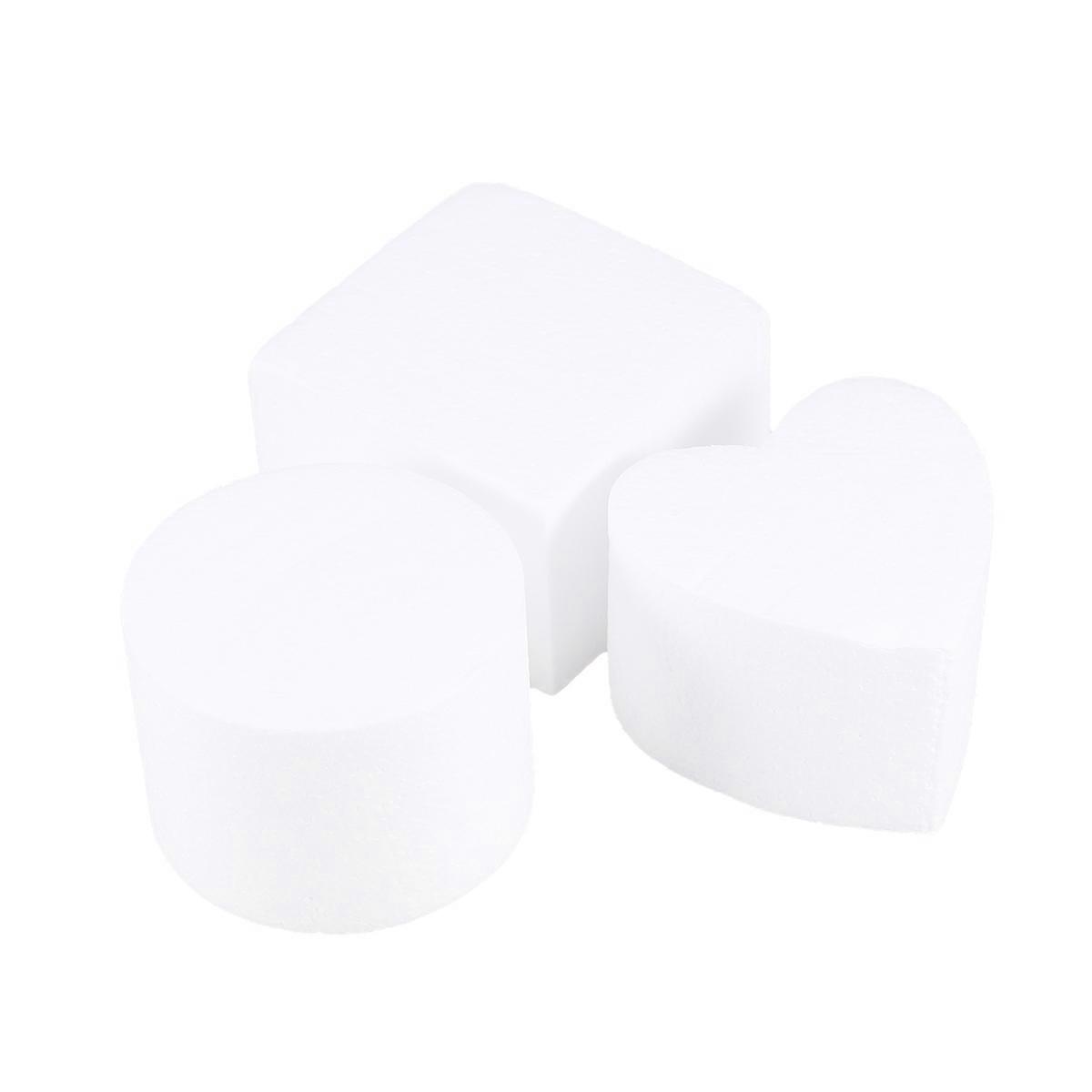 Cake Decor Mini Dummy Cake Decorating Practice Mould Tools 9Pcs Set