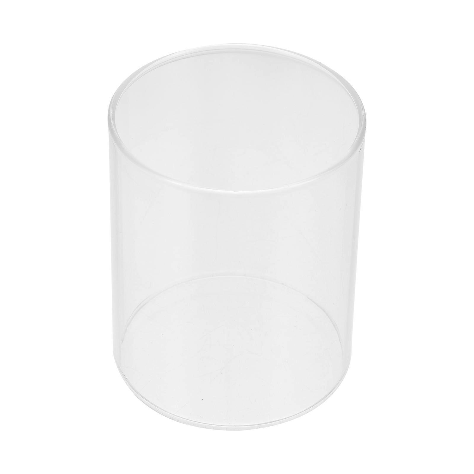 Glass Salad Bowl for Food Serving 2Pcs Transparent Storage Container