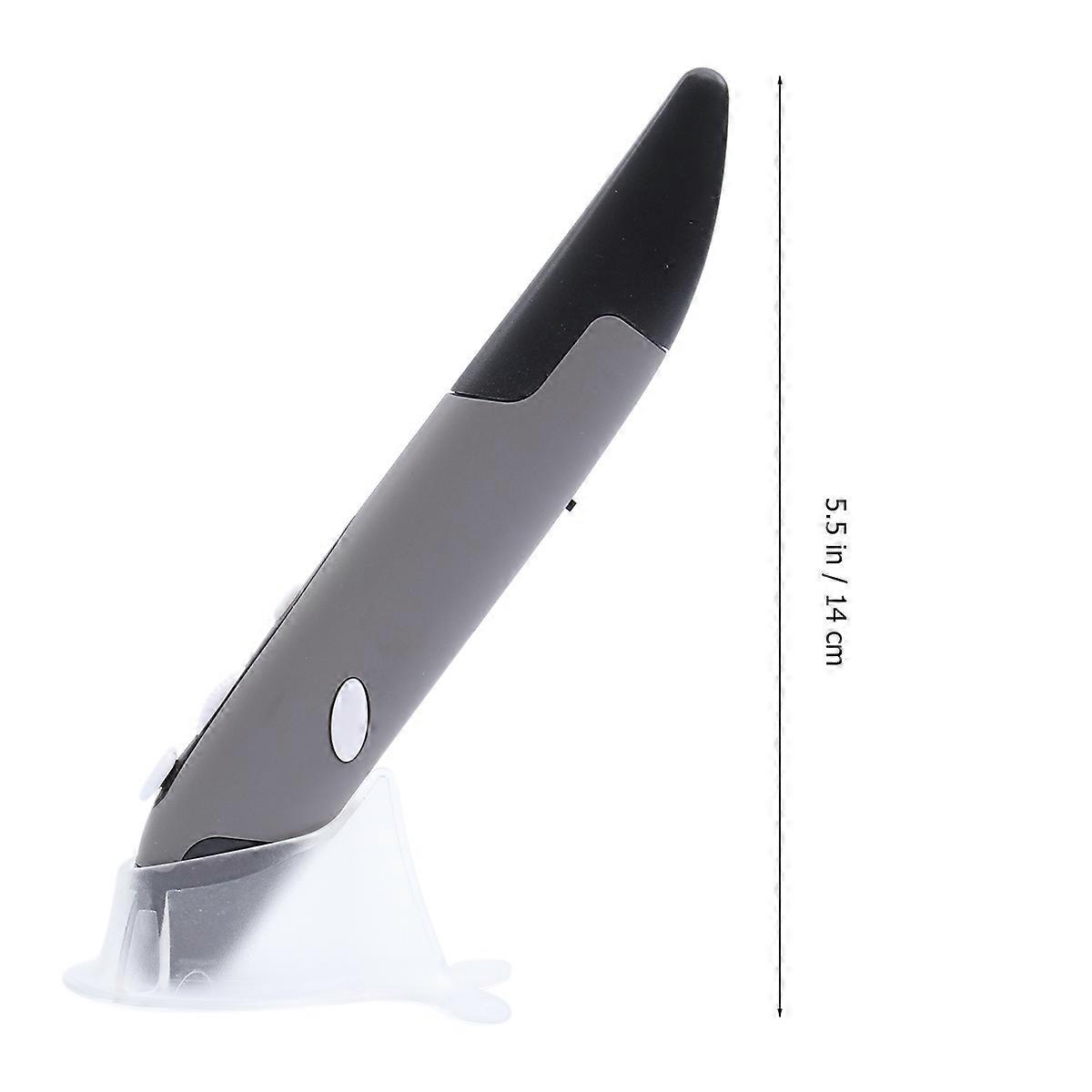 Wireless Control Pen Mouse 3Pcs Grey Color Ergonomic Design Suitable For Laptop Tablet PC Desktop