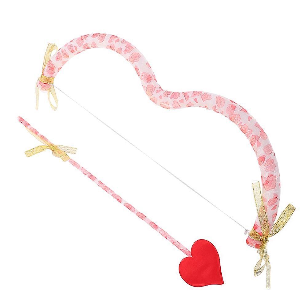 Valentine Cupid Bow Arrow Set for Cosplay Props 5Sets for Party