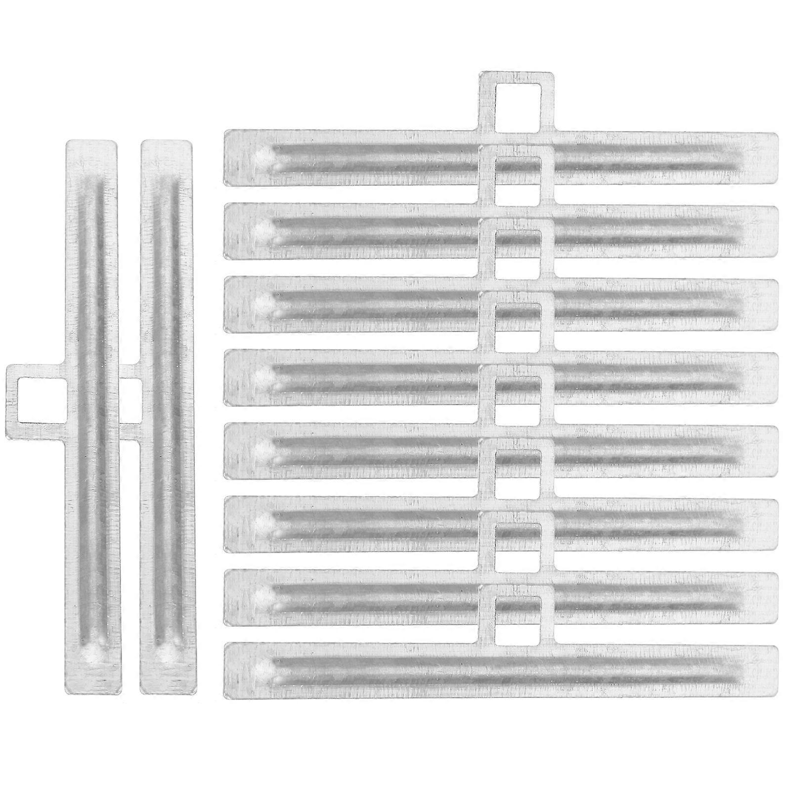 10Pcs Vertical Blind Repair Fixer In Silver For Home Office And Practical