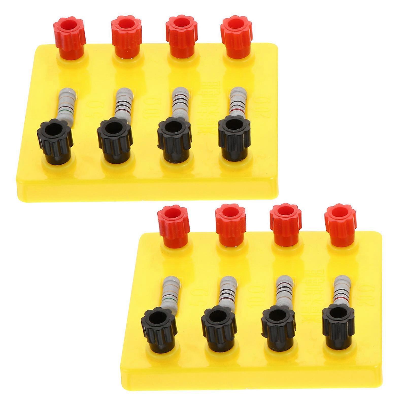 Students Experimental Tool Experimental Resistor for Electricity Teaching Aid 4Pcs
