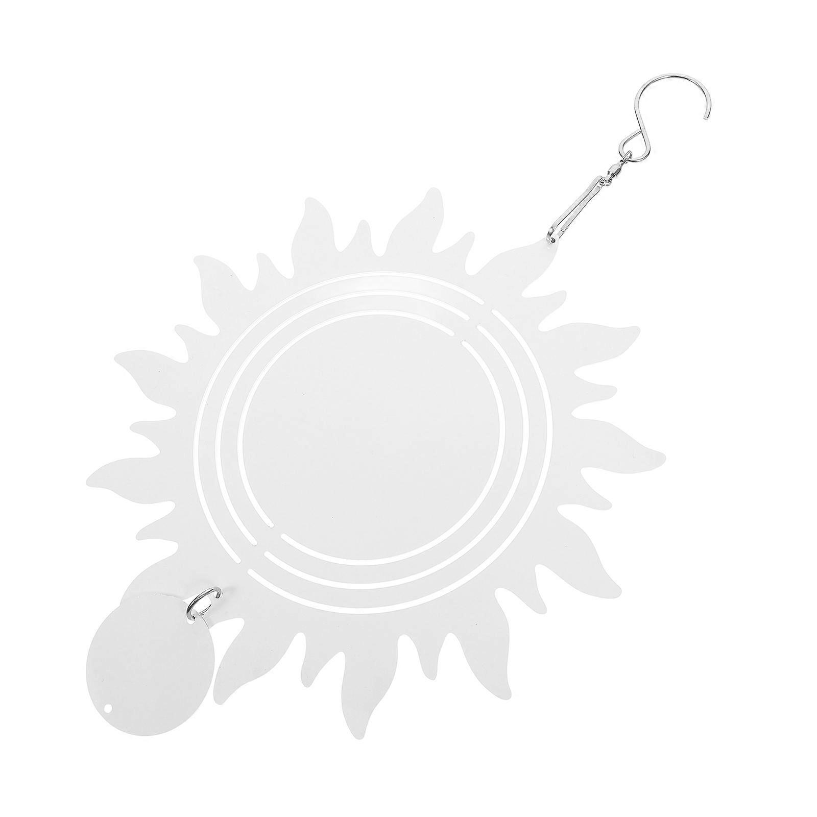 Wind Spinners Sublimation Blanks Aluminum Wind Spinner for Decor 5Pcs