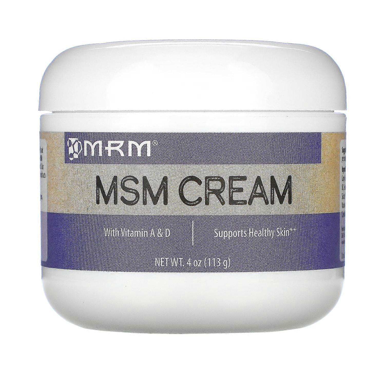 MRM Nutrition, MSM Cream, 4 oz (113 g)