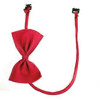 Pet Necktie Bowknot Collar Adjustable Bow Tie for Dogs and Cats Red