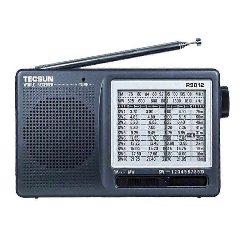 Tecsun R-9012 Tragbares Vollband-FM-Radio R-9012