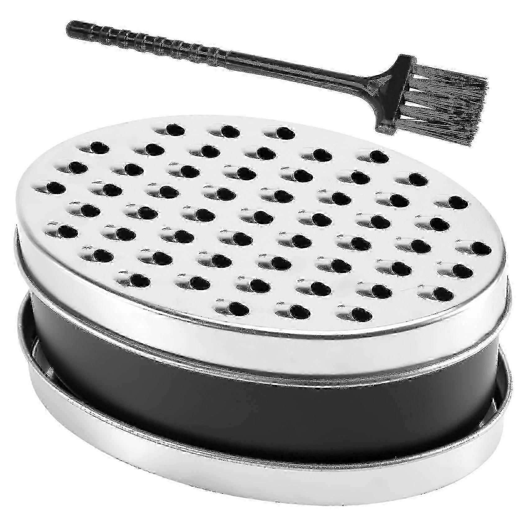 Food Grater with Container and Lid - Ginger Grinder Box Grater in Black Color2025