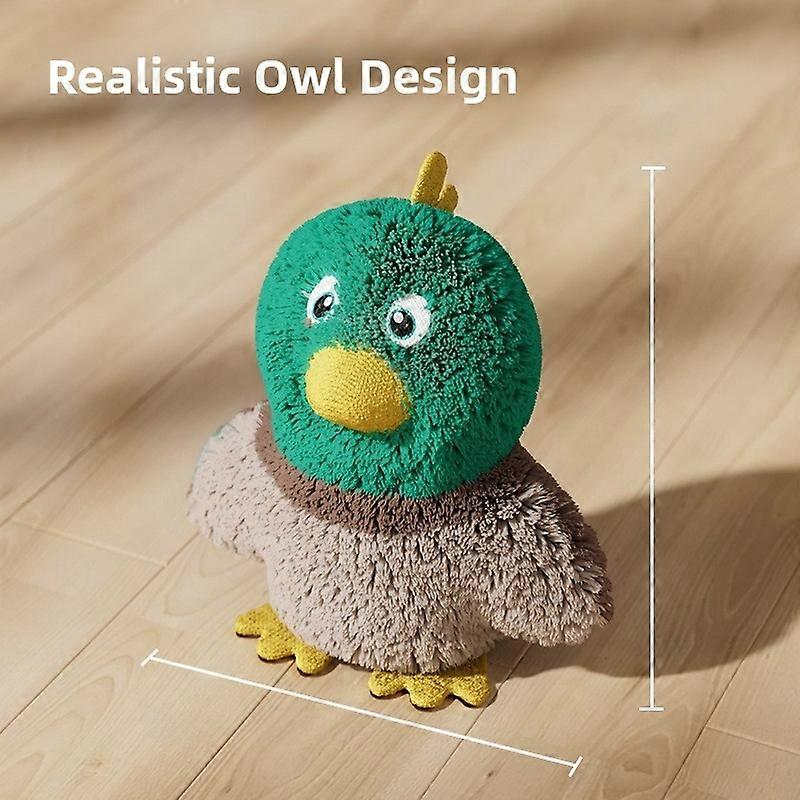  Toy Bird Interactive  Toy Sound Producing Reatic Small Bird Hunting Toy Self Entertaining  Teaser Sti