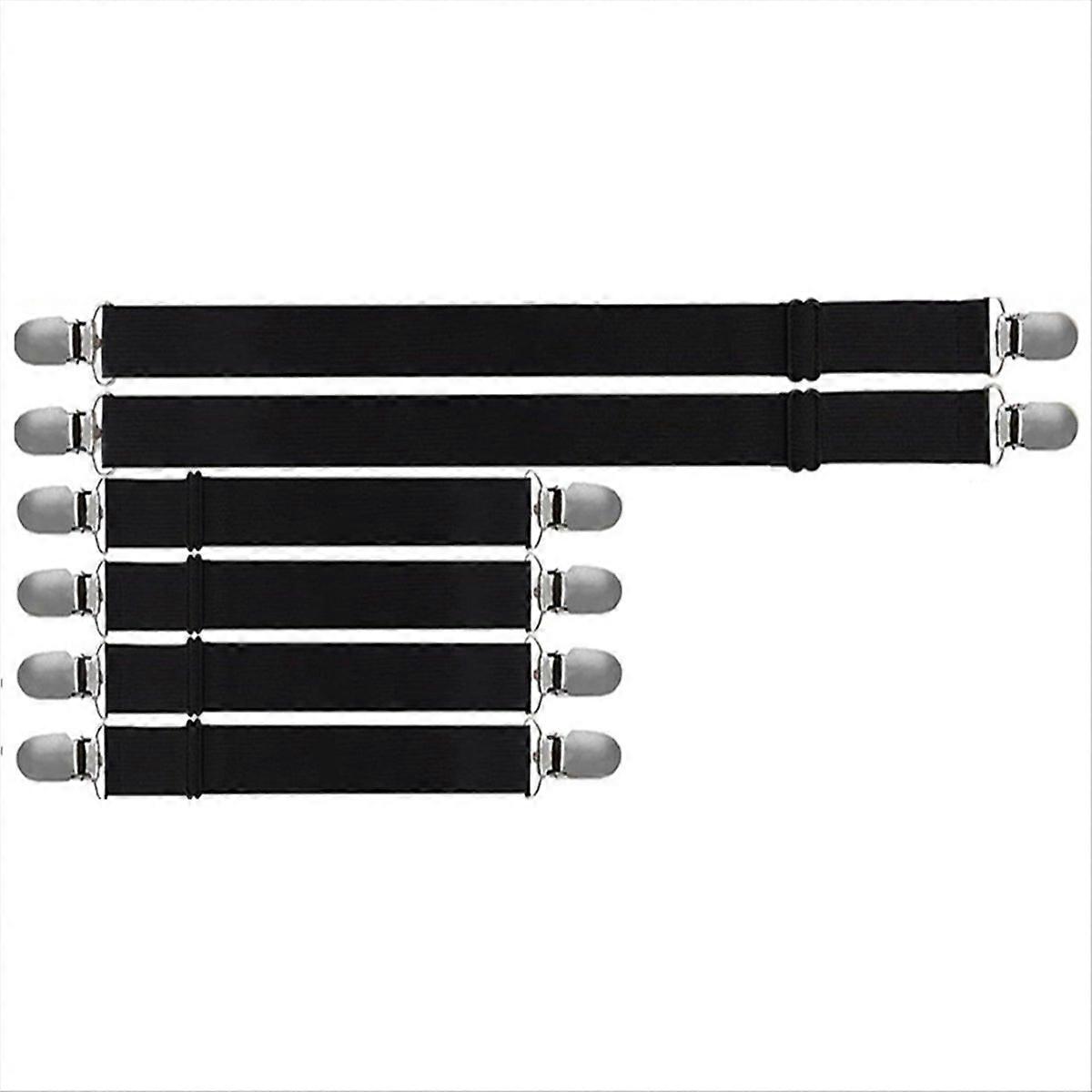 6Pcs Table Cloth Holder Clips Table Cloth Holder Hidden Strap