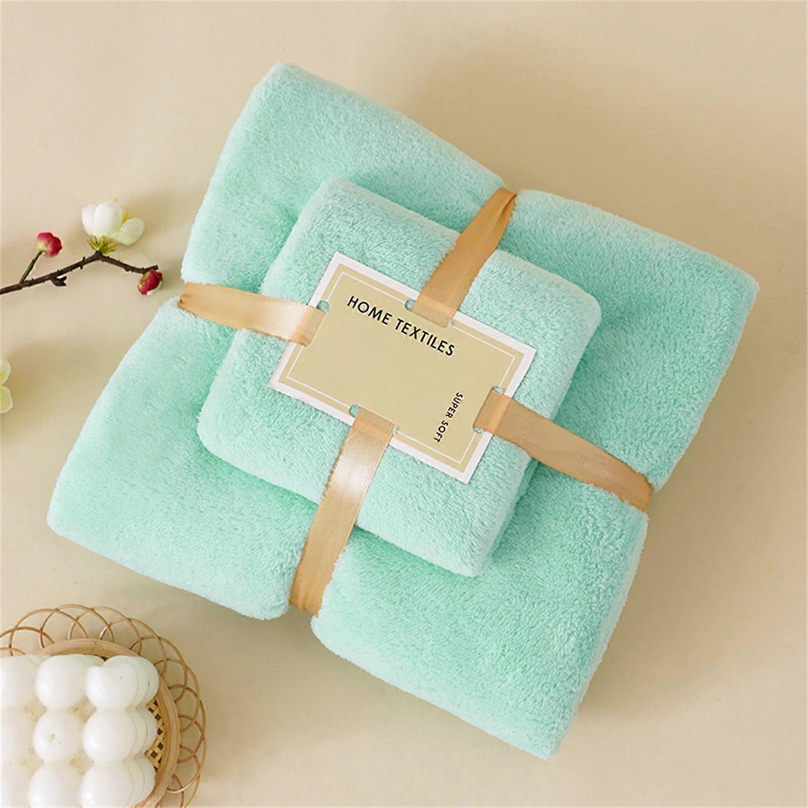 Oggfader Novelty Plastic Bath Towel Sets, Light Green