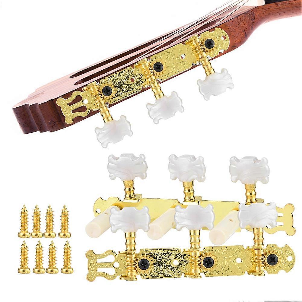Musical Instrument Tuning Pegs Machine Heads Parts for Classical Guitar