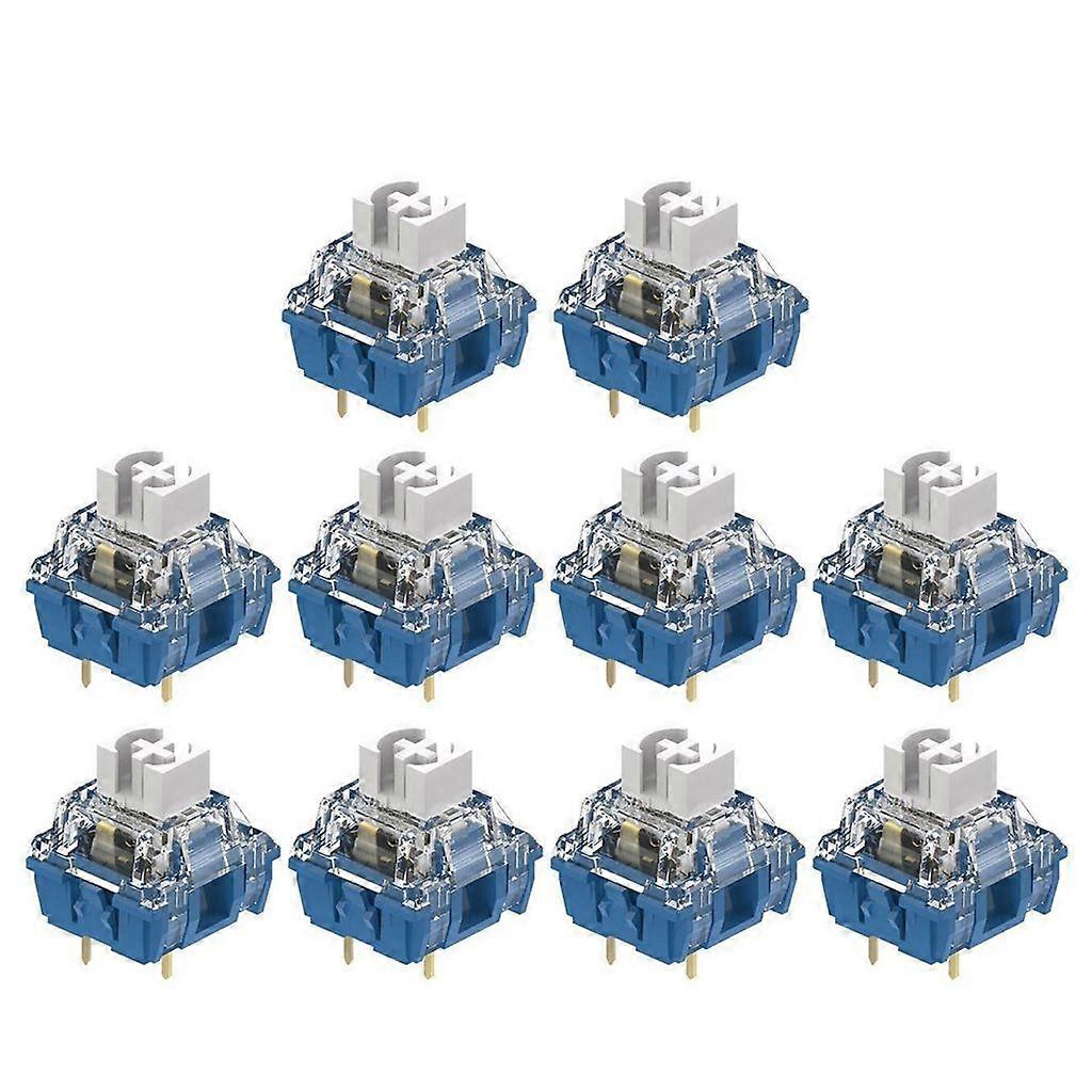 10pcs TTC Keyswitch for Custom Mechanical Keyboard Dustproof Switch 3Pin 45g