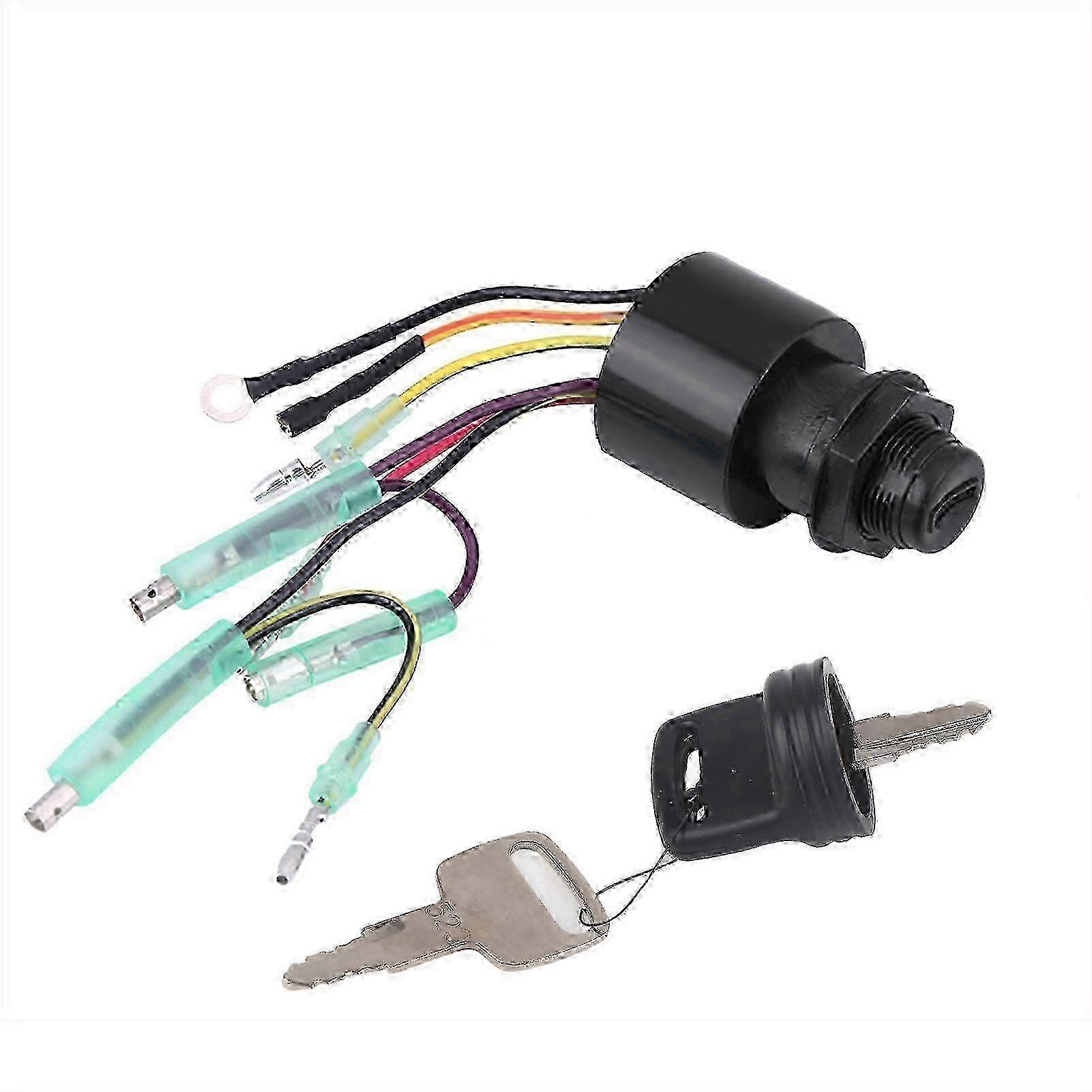 Boat Ignition Key Switch Assembly for Mercury Outboard Remote Control Box 87-17009A5