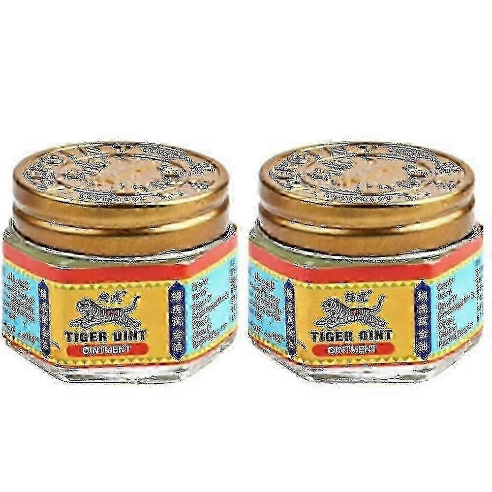 2pcs Red Tiger Balm Herbal Massage Oil Cs