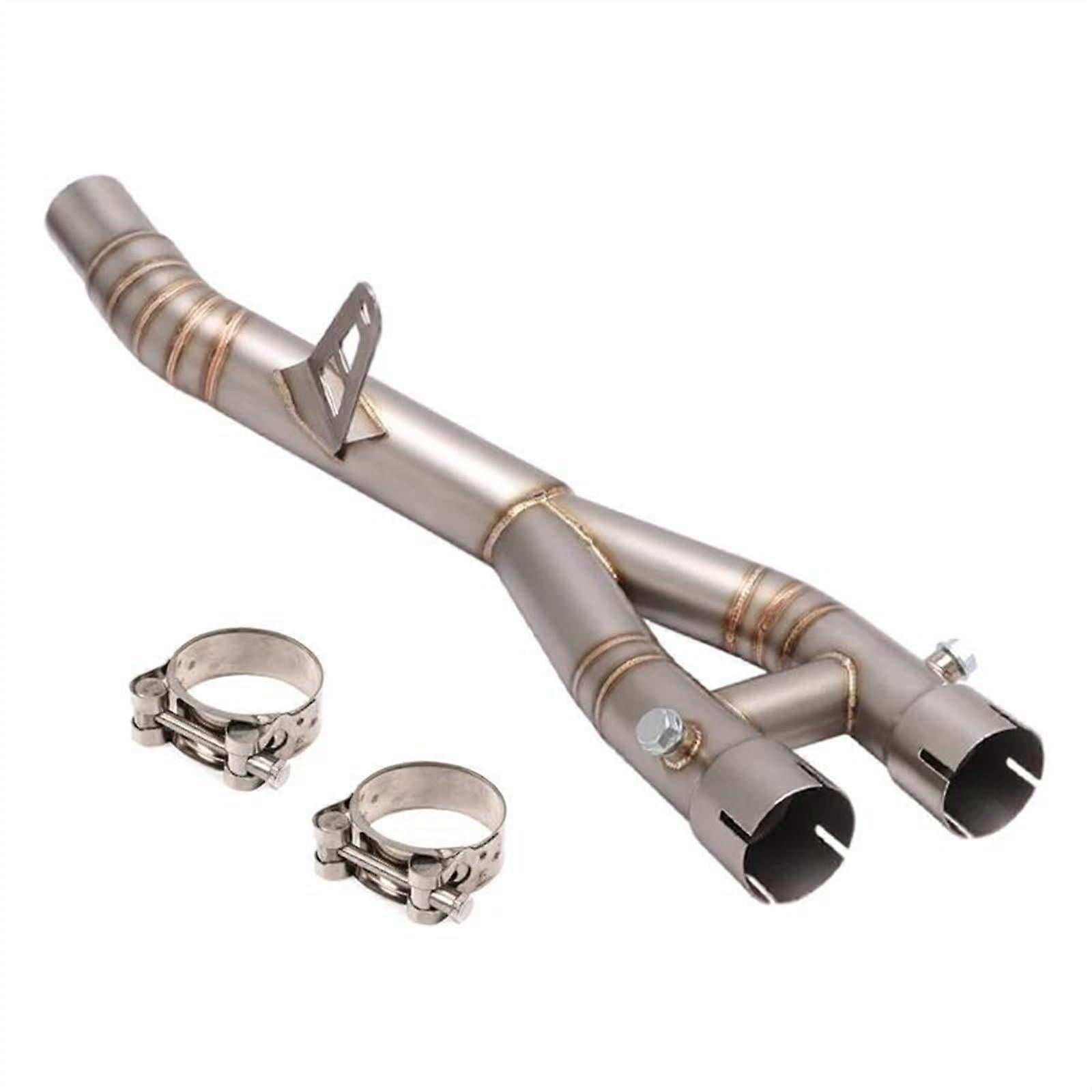 Motorcycle Exhaust Mid Link Pipe Muffler System for YZFR1 R1M MT10 20152023
