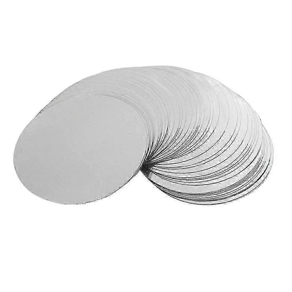 Drip-proof wine pourer discs - 300 pcs 3 inch silver for smooth pouring