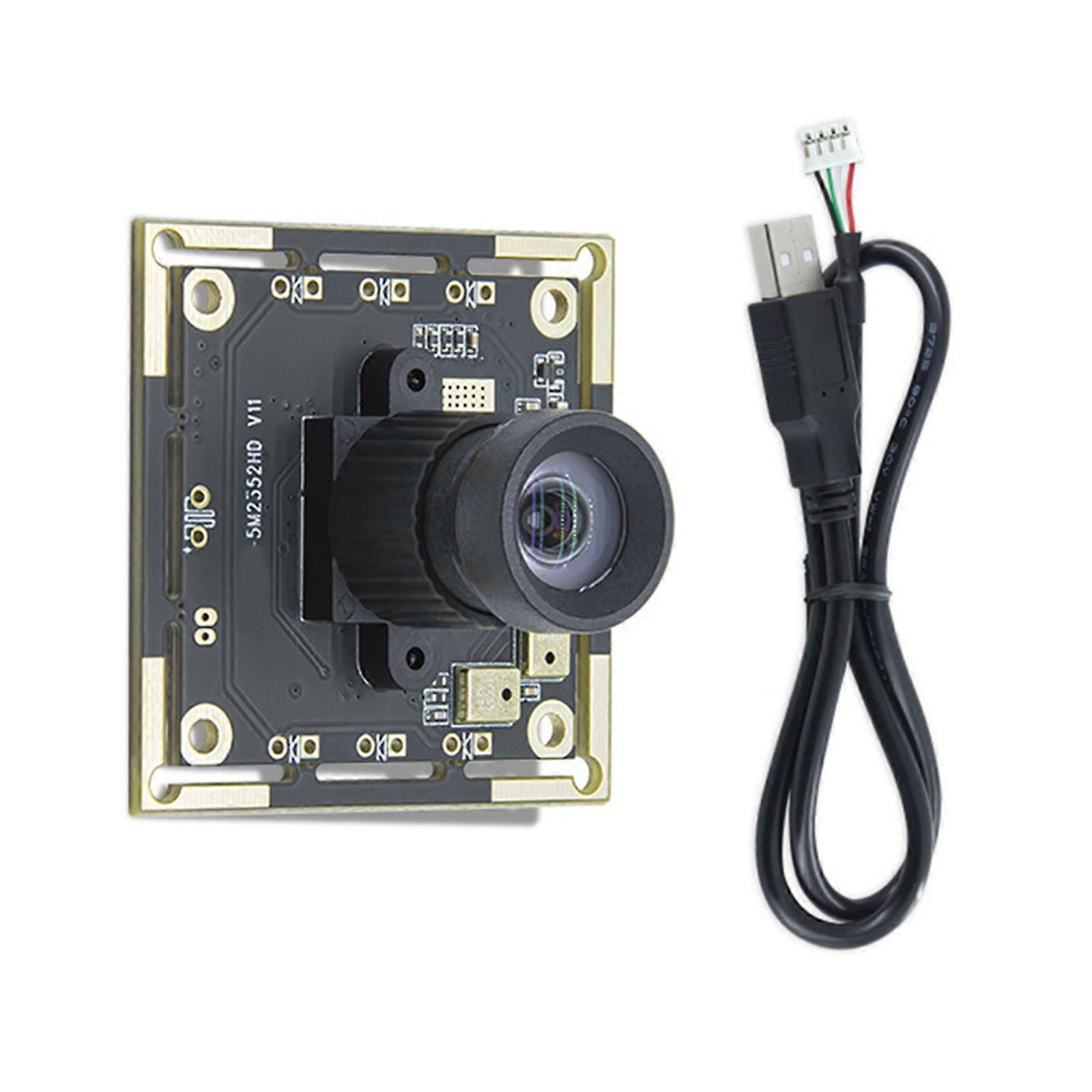 5MP IMX335 Camera Module 68/100 Degrees View USB Driver Webcam YUY2 Adjustable Webcam For Advertising Player Laptop Multicolor