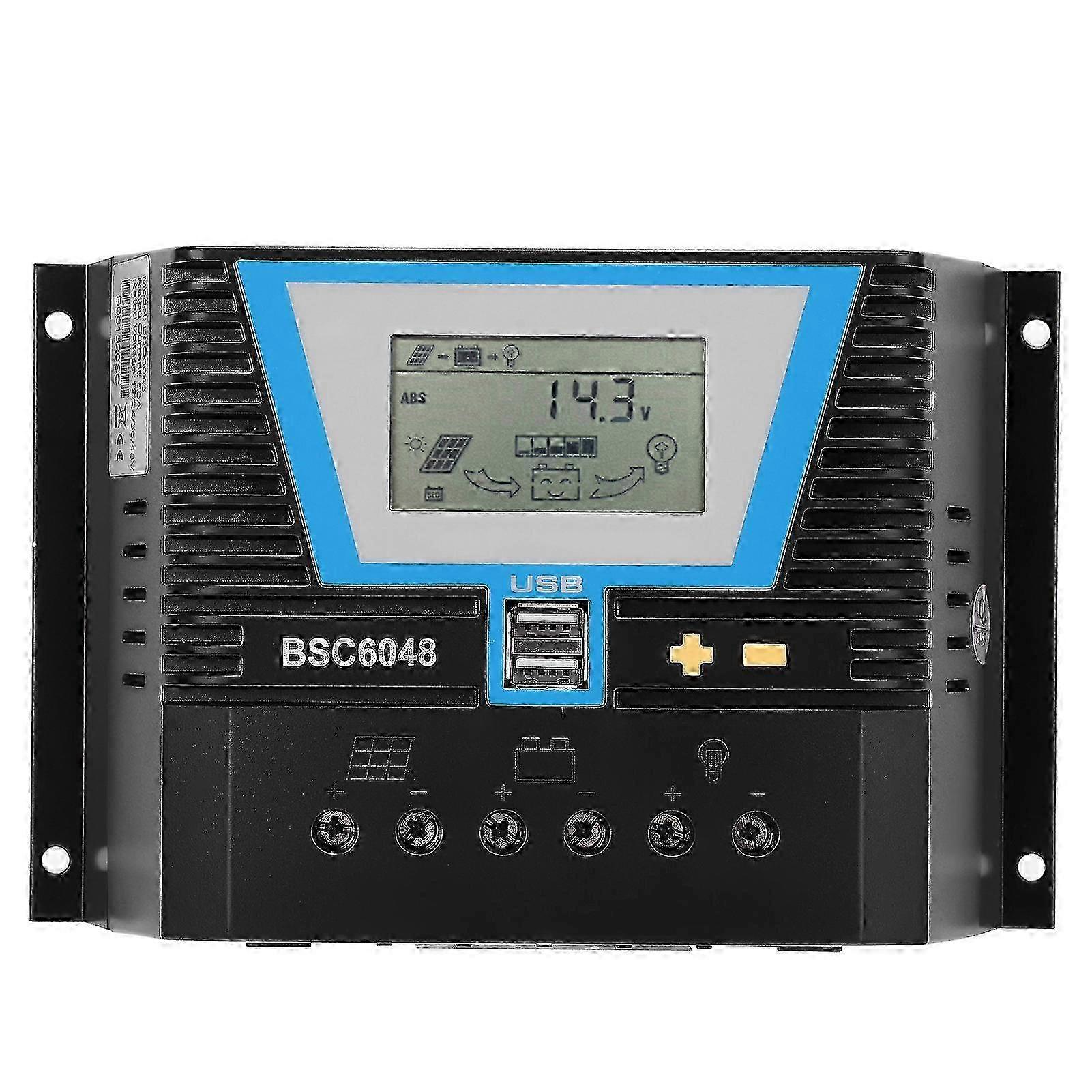 Solar Controller Multi Functional for Variety Batteries BSC6048 60A 12v 24v 36v 48V