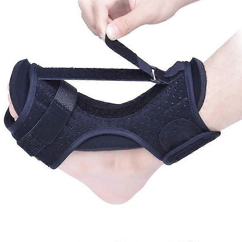 قابل للتعديل اللفافة اللفافة ليلة الجبائر القدم قطرة تقويم العظام مثبت دعامة