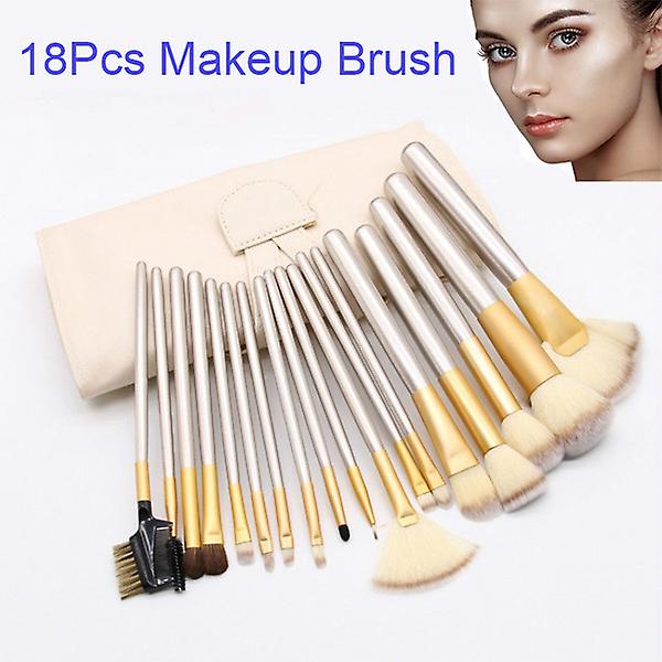 Professional 18pcs Makeup Brush Tool Set Cosmetic Eye Shadow Beauty Tool