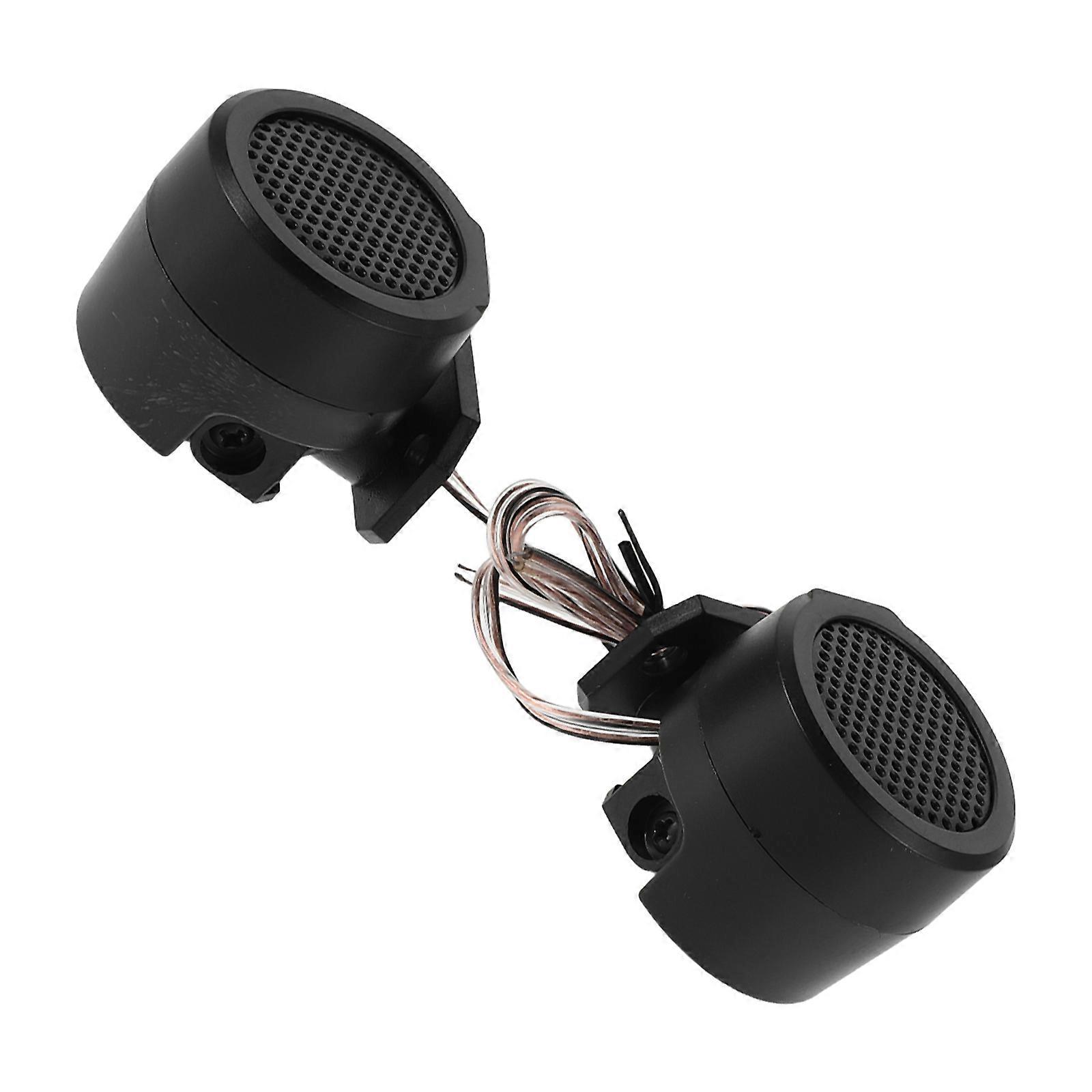 500W Car Tweeters High Frequency Super Tweeters Vehicle Use ABS Material Compact Size 1 Pair
