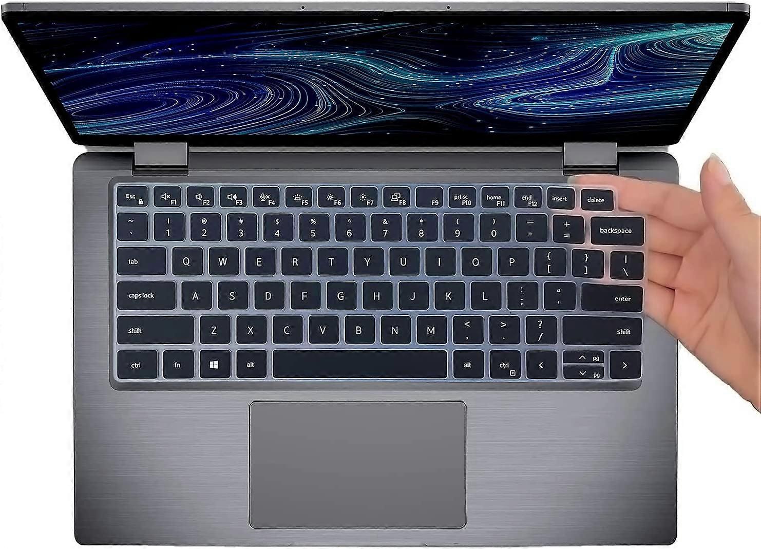 Keyboard Cover Skin for compatible with Dell Latitude 14" 7430 7420 7410, compatible with 5430 5431 5420, compatible with 7520 15.6"