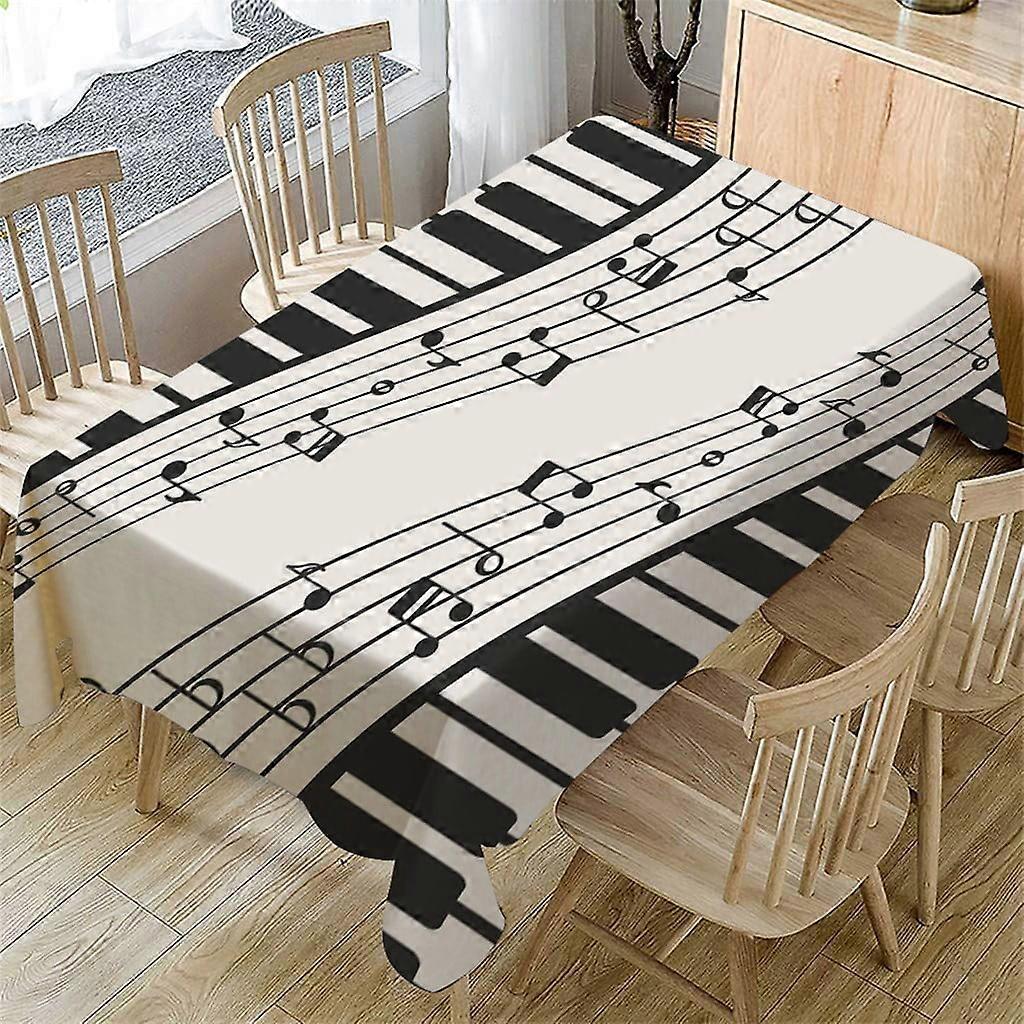 VOSS Piano Table Music Cloth Cover Decor Tea Table Rectangular Pattern Home Dining Home Textiles