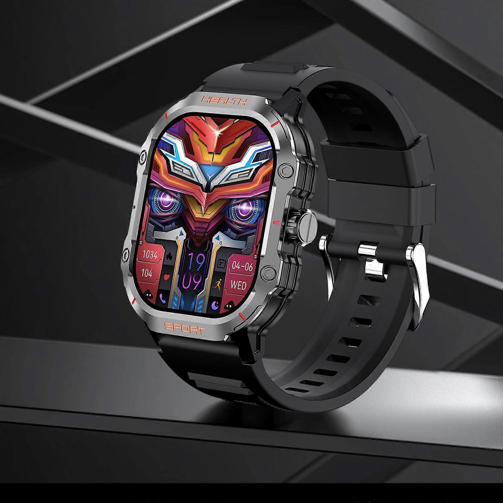 Txmfgh HD Smart Sports Watch with Bluetooth Calling and Custom Dials, Long Battery Life, Multiple Functions for Fitness and Everyday Use