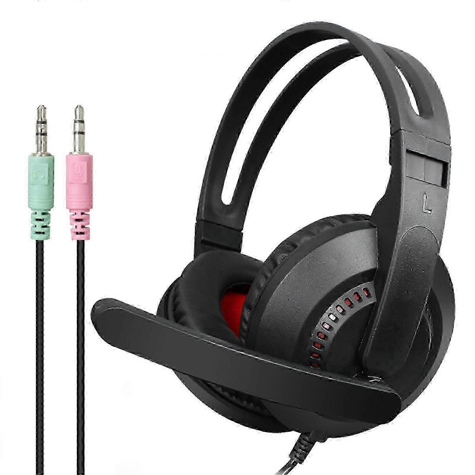 x Red Light Effect Luminous Headset Headset Computer Game Gaming Headset With Microphone Headset PUW0965