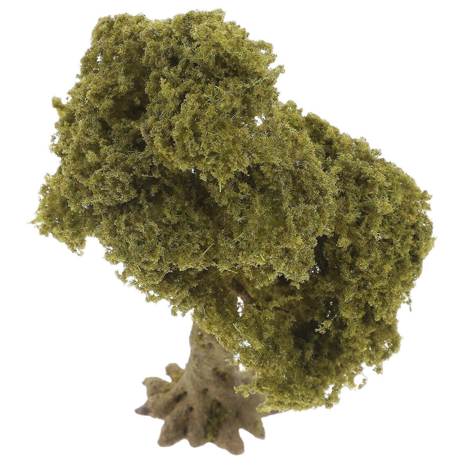 Micro Landscape Tree Miniature Wire Flower Tree for Craft Scenes