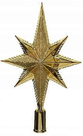 Julgransstjärnetopp 255 cm guld