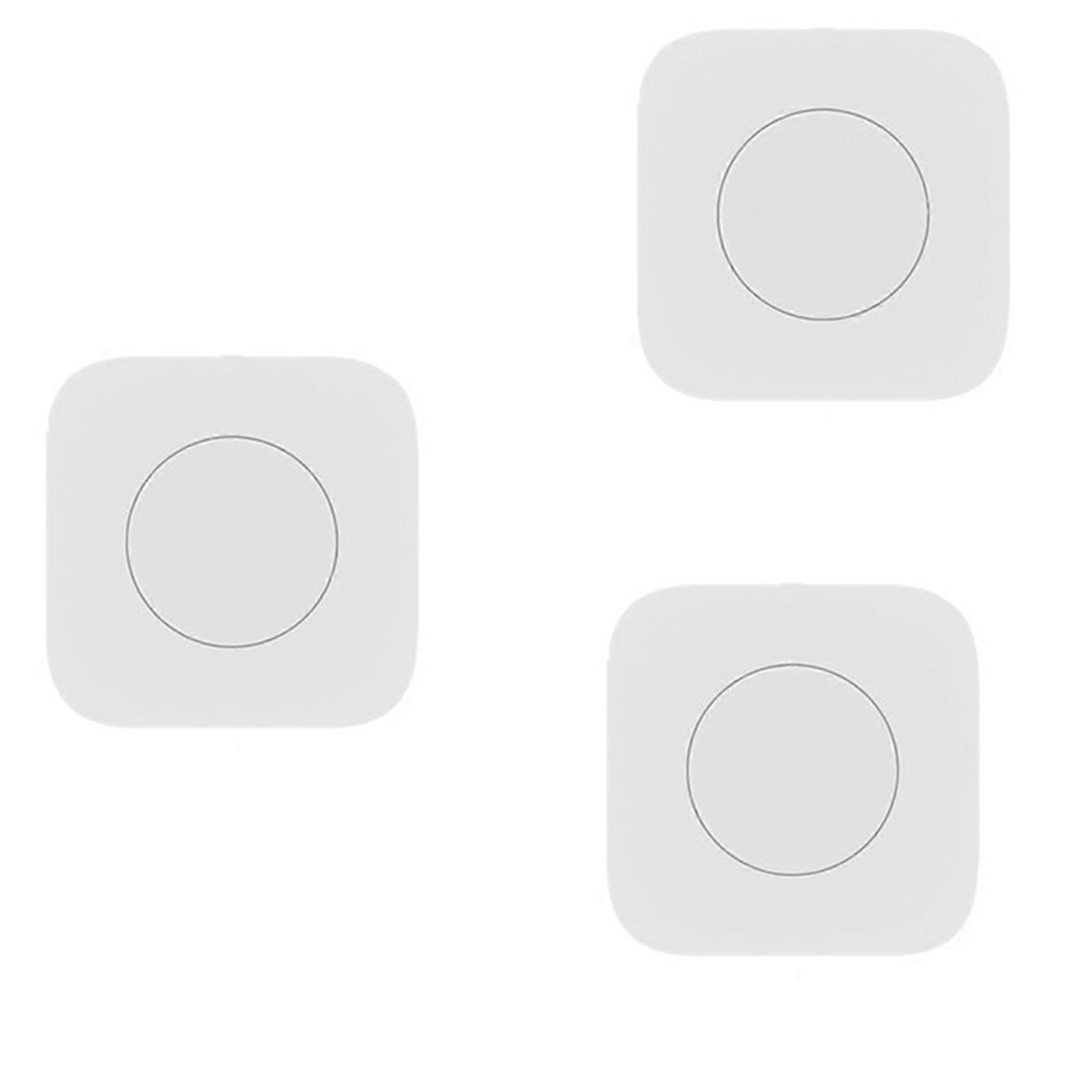3X Tuya Zigbee Wireless Mini Switch One Key Push Button Control Scene Smart Remote Controller Home Automation