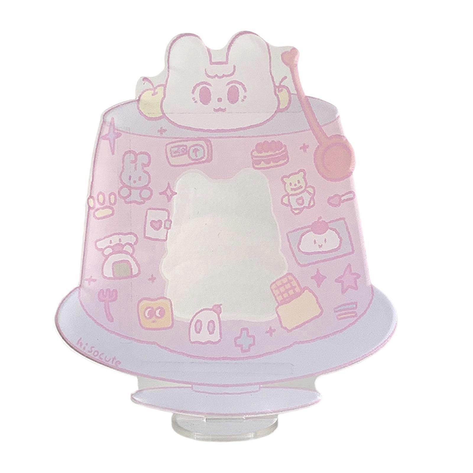 Kpop Photocard Holder Acrylic Photo Frame Photo Display Stand Trading Card Case Protectors Standing Card Frame Multicolor