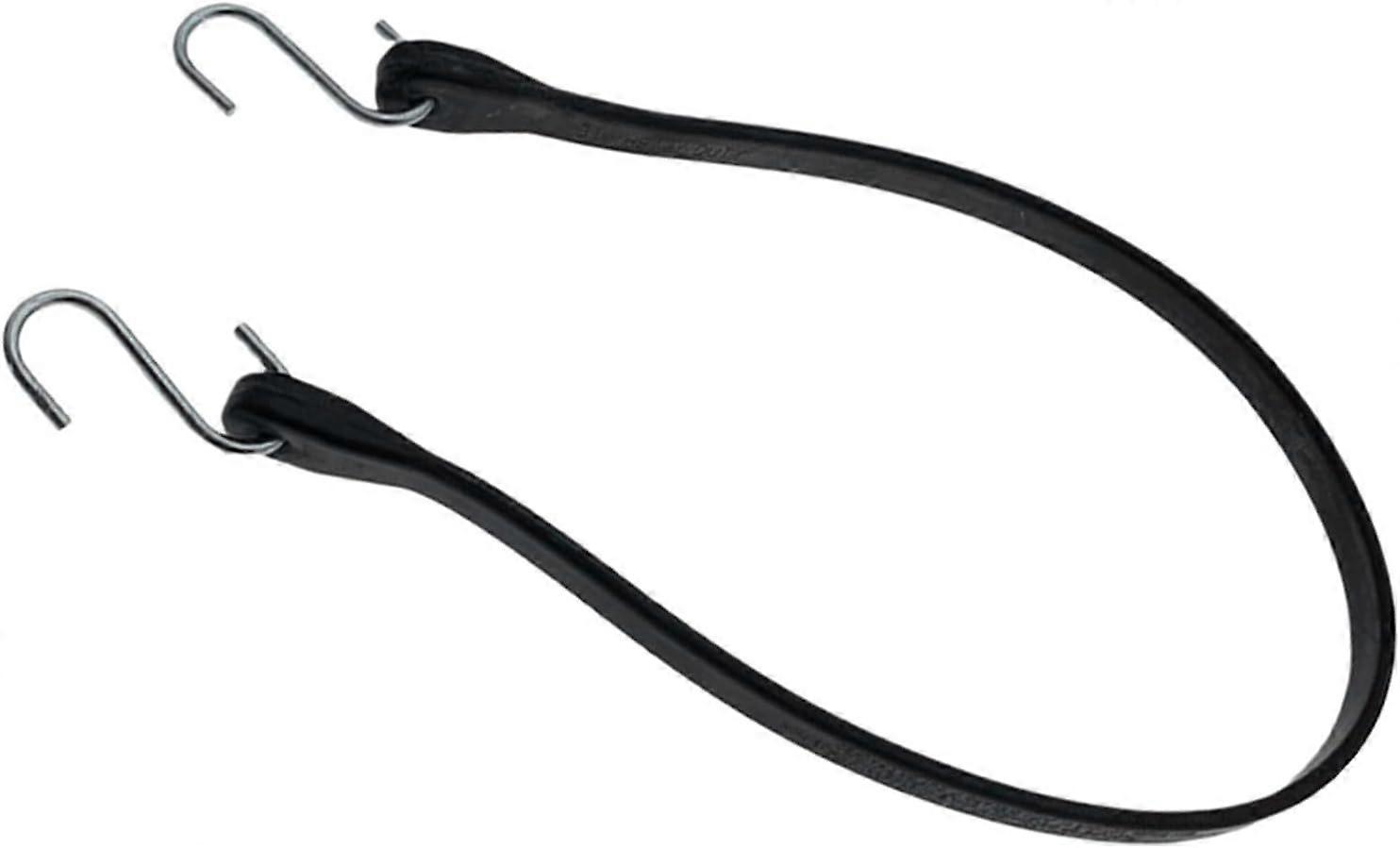 Bungee Cord 5pcs Bungee Cord Elasticated Tie Downs Straps Thickened Heavy Duty with Hooks for Bikes Bag One Color One Size