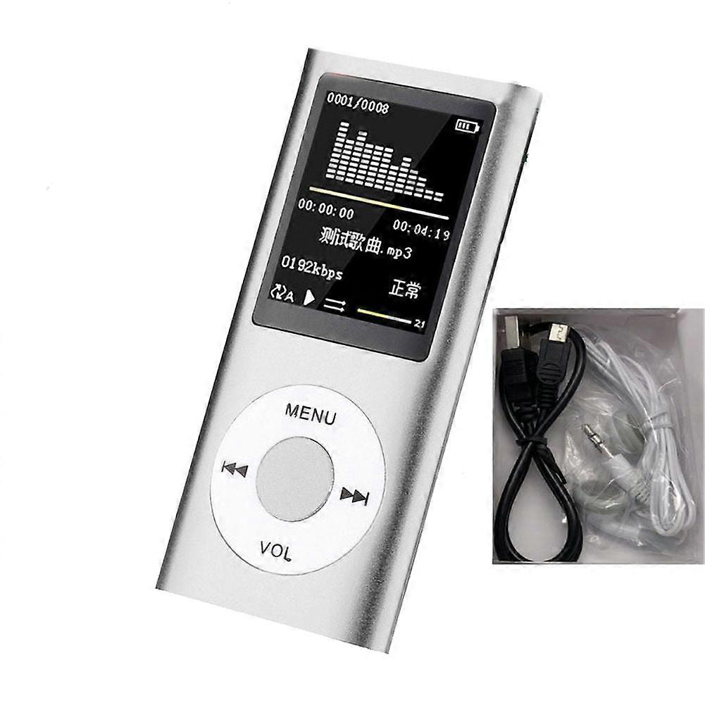 Mp3 Player, Music Player with Speaker Hi-Fi Lossless Sound Quality, with Radio, Voice Recording, E-Book Function,Super Light Perfect for Running