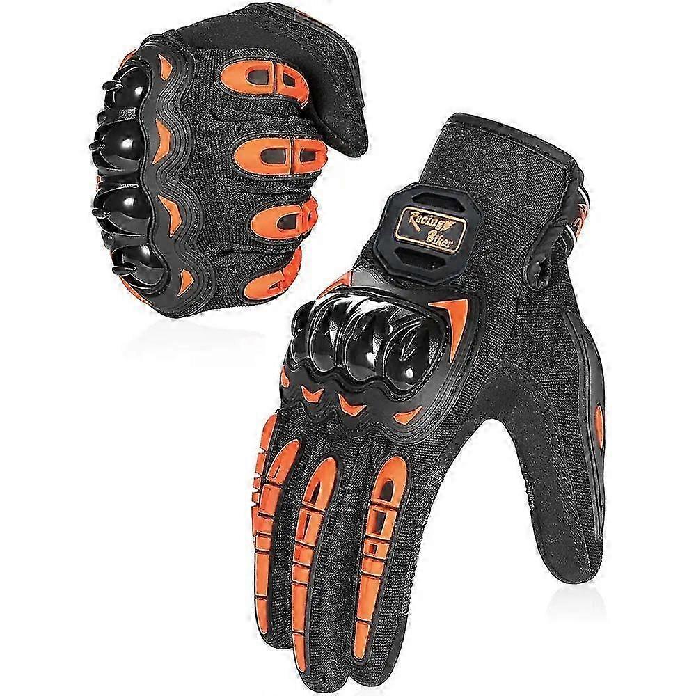 Cold Weather Motorcycle Gloves with Full Finger Touch Screen Capability